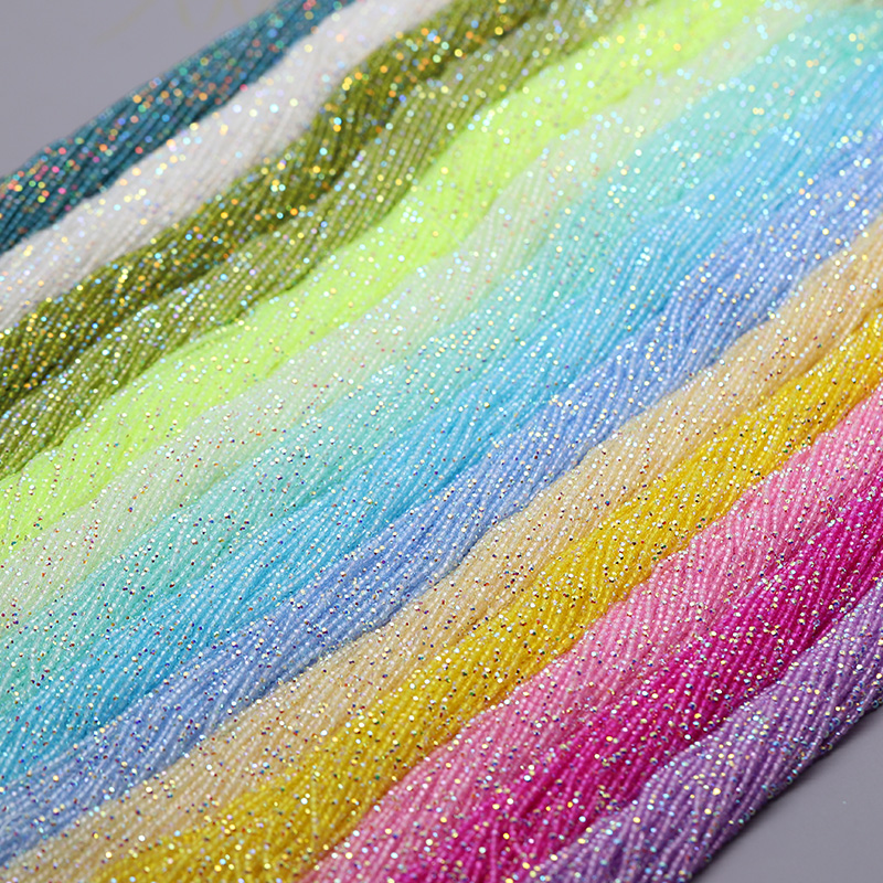 Manik-manik Kaca Kristal Warna - Glass Seed Beads 2Mm Jewelry Making ulasan dan harga