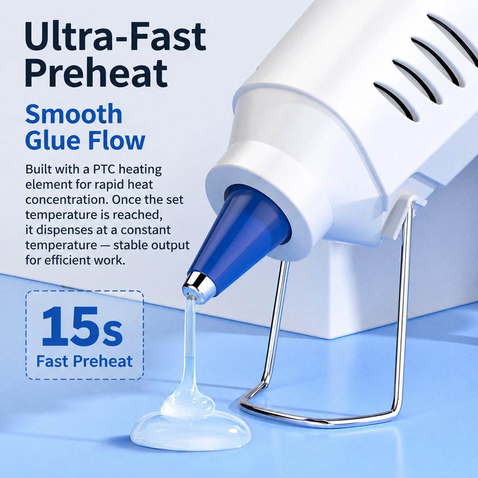 Pistol Lem Panas dengan Nosel  - Hot Melt Glue Gun Cordless ulasan dan harga