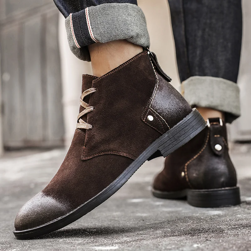 Sepatu Boots Kulit Suede Sapi  - Craft Tools ulasan dan harga