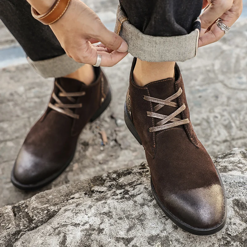 Sepatu Boots Kulit Suede Sapi  - Craft Tools ulasan dan harga
