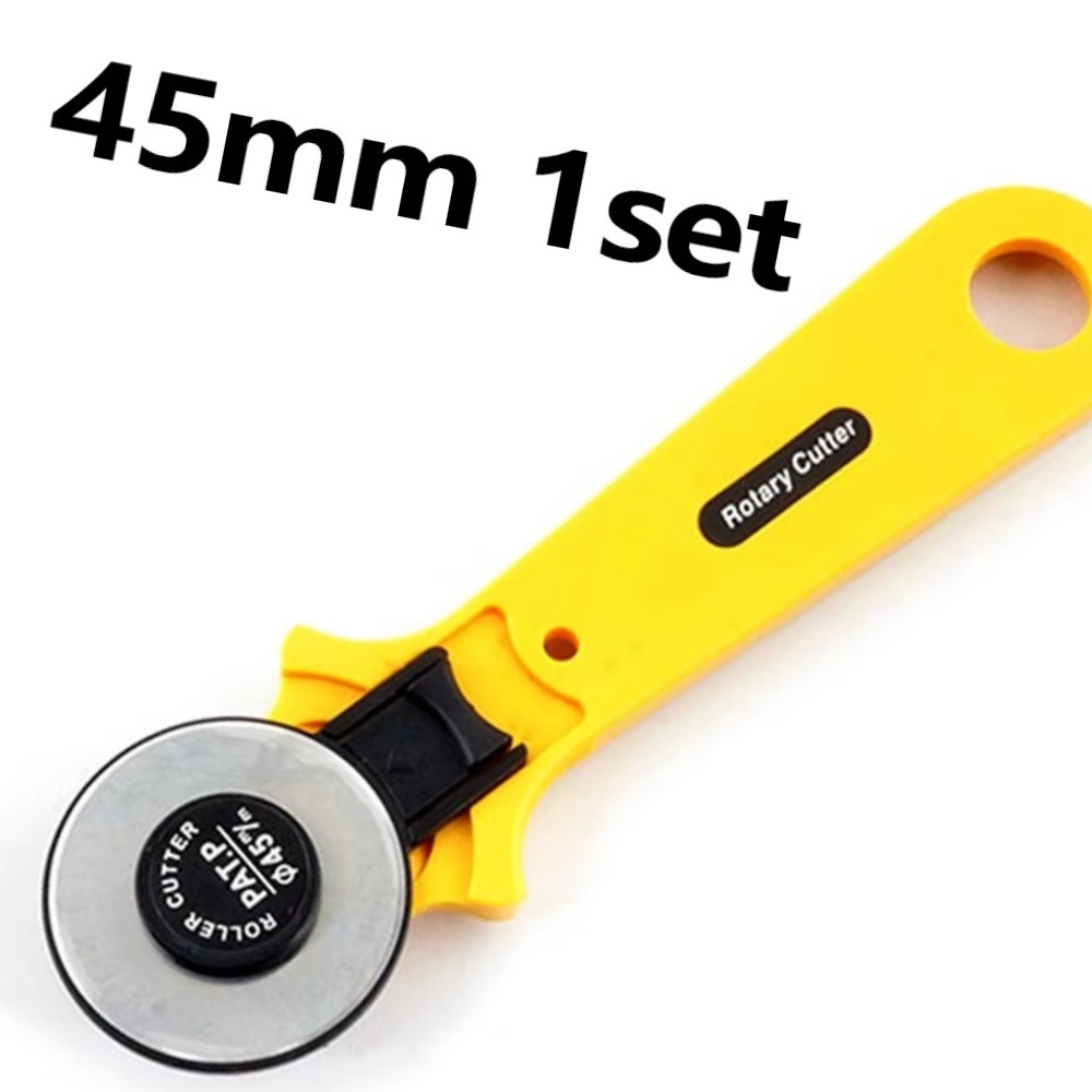 Pisau Bundar Putar 45mm, Mata  - Rotary Cutter For Fabric 45Mm ulasan dan harga