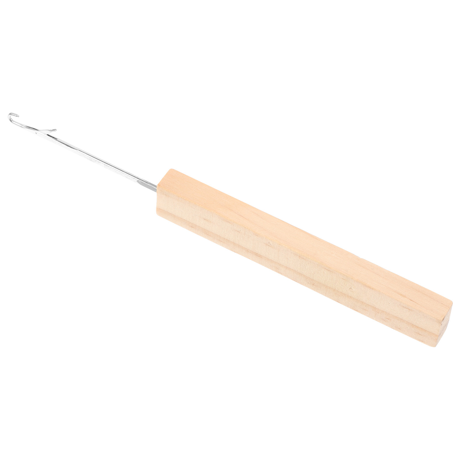 Set Alat Merajut Profesional d - Wooden Crochet Hooks Ergonomic Handle ulasan dan harga