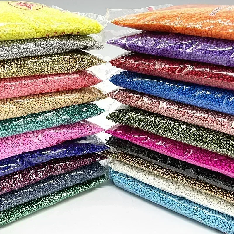 10g 2mm 3mm 4mm manik-manik ka - Glass Seed Beads 2Mm Jewelry Making ulasan dan harga