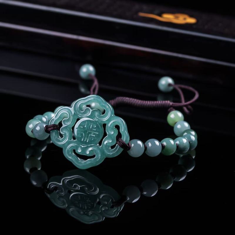 Gelang Giok Alami Kelas A Desa - Beading ulasan dan harga