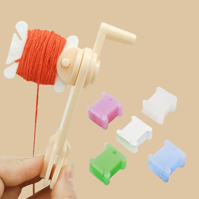 1 set Gulungan Benang Bordir,  - Cotton Embroidery Thread Skeins ulasan dan harga