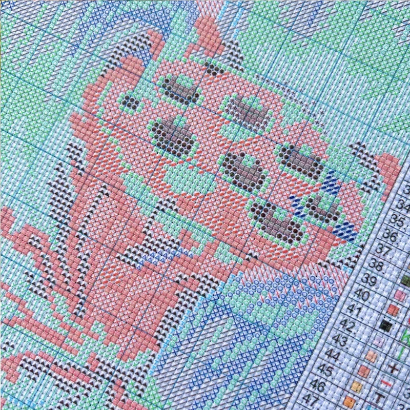 [CC2245 - Hari Natal, sebagian - Cross Stitch Stamped Kits Beginners ulasan dan harga