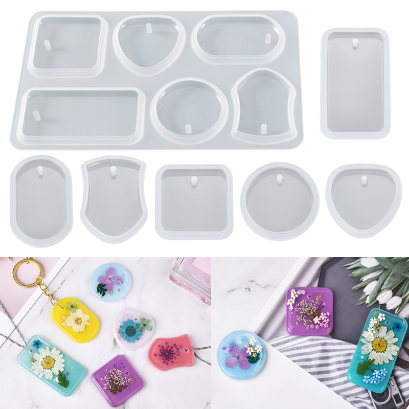 DIY Gantungan Kunci Liontin Si - Silicone Epoxy Resin Molds Set ulasan dan harga