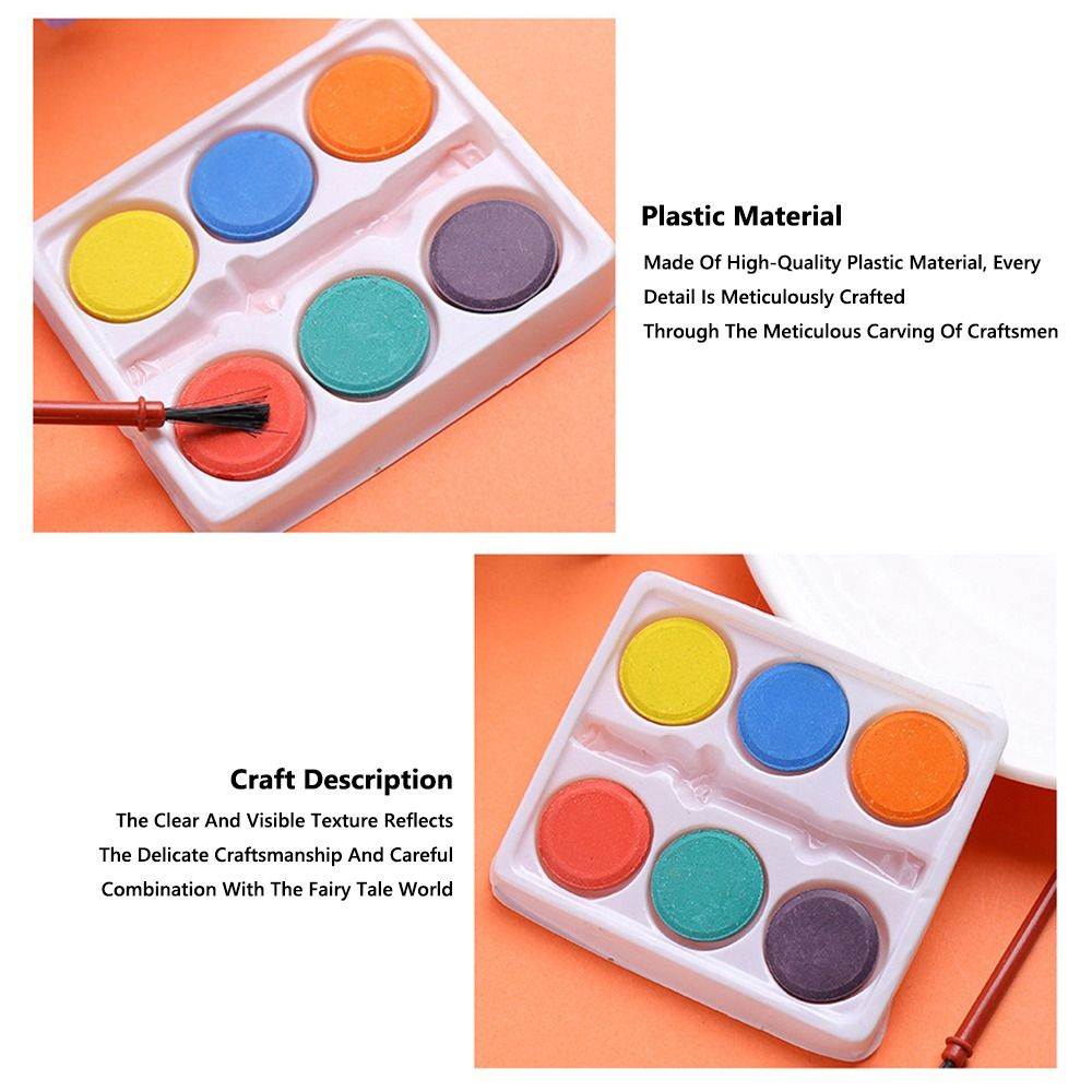 Set Cat Air Portabel dengan Ku - Watercolor Paint Set Solid Pigment ulasan dan harga