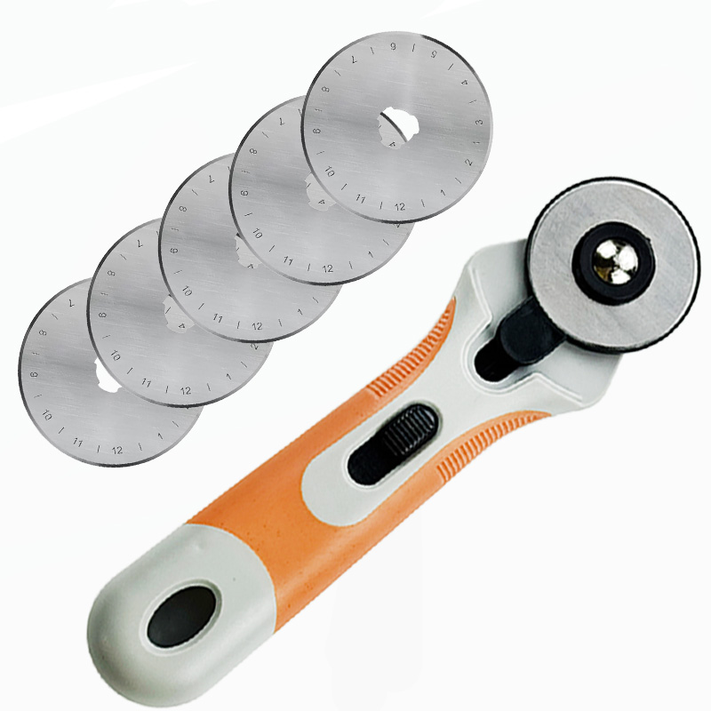 Pemotong Putar 45mm, Pisau Pem - Rotary Cutter For Fabric 45Mm ulasan dan harga