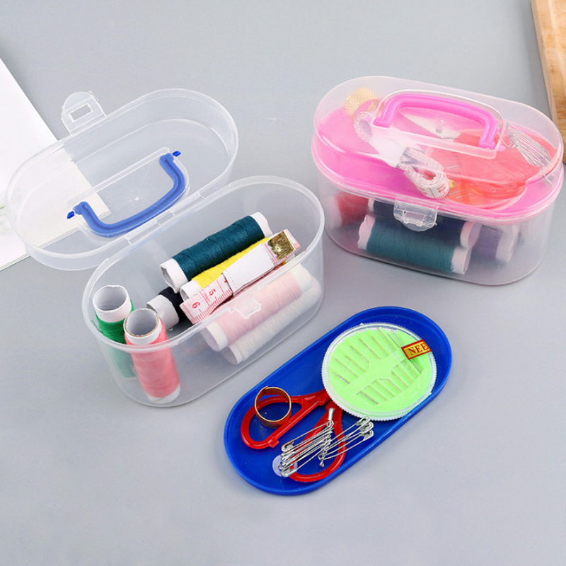 Kit jahit Manual Mini jarum me - Cotton Embroidery Thread Skeins ulasan dan harga