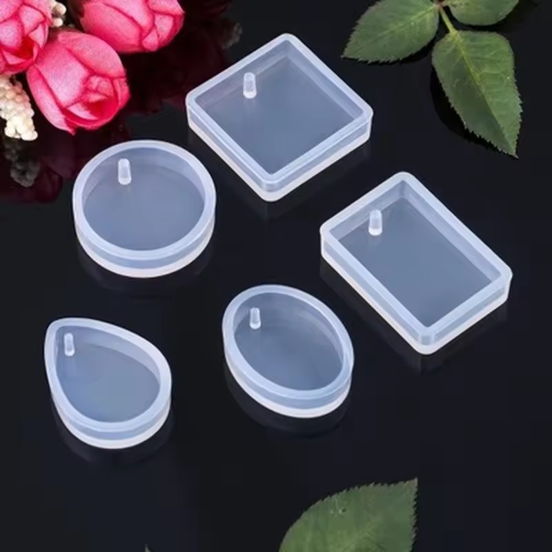20 buah/set Kit Cetakan Siliko - Silicone Epoxy Resin Molds Set ulasan dan harga