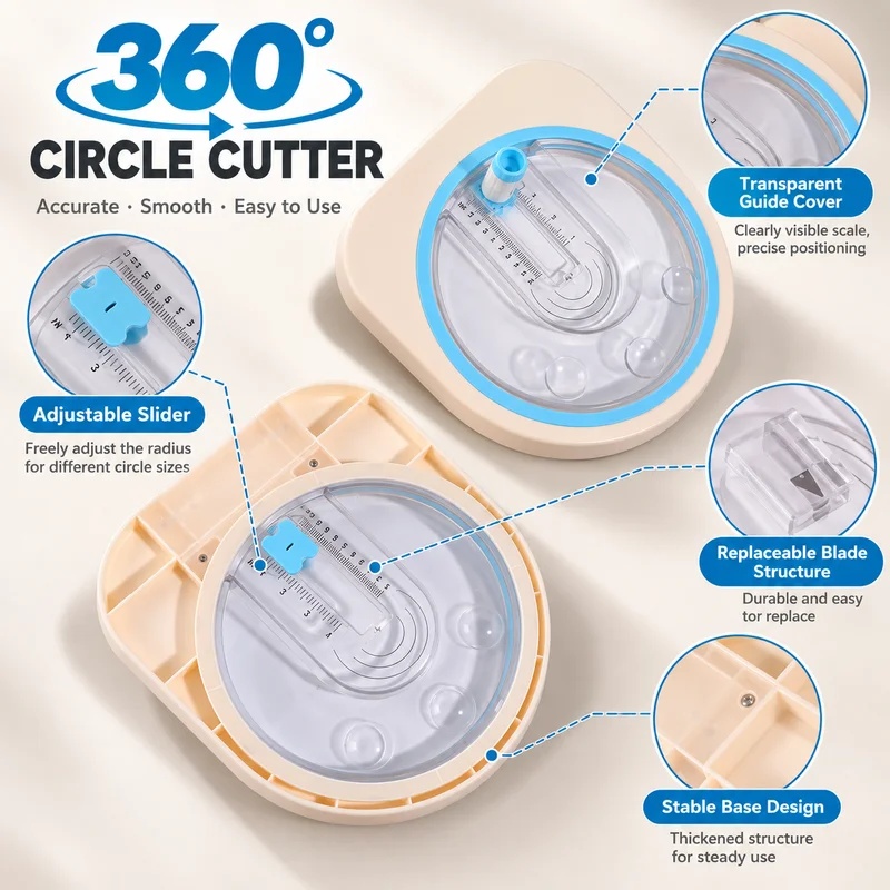 360 °   Alat Pemotong Kertas M - Scrapbooking ulasan dan harga