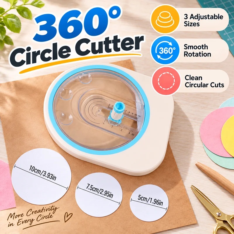 360 °   Alat Pemotong Kertas M - Scrapbooking ulasan dan harga